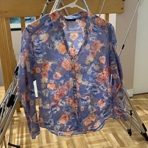 Massimo Dutti floral shirt